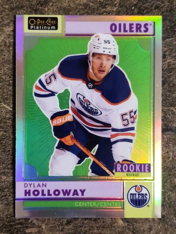 Dylan Holloway 2022-23 O-Pee-Chee Platinum Rainbow Retro Rookie #R-72