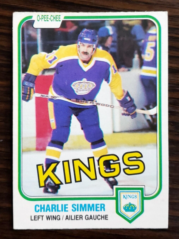 Charlie Simmer 1981-82 O-Pee-Chee OPC #142