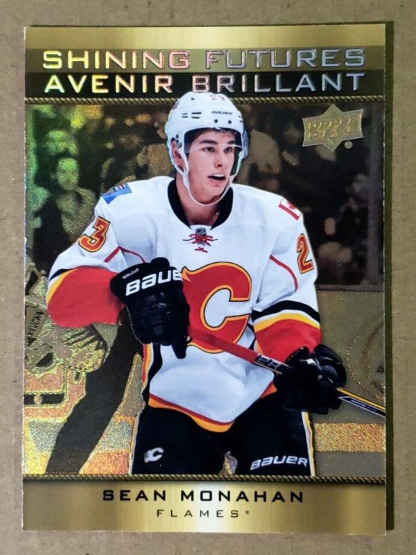 Sean Monahan 2015-16 Upper Deck Tim Hortons Shining Futures Insert #SF-11