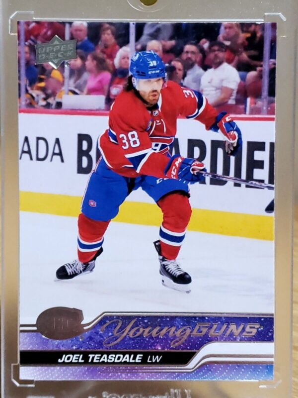 Joel Teasdale 2023-24 Upper Deck Young Guns Rookie Card #459
