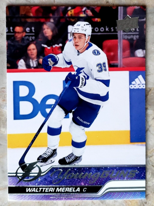 Waltteri Merela 2023-24 Upper Deck Young Guns Rookie Card YG RC #454
