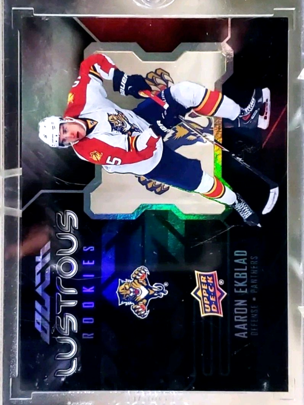 Aaron Ekblad 2014-15 Black Diamond Black Lustrous Rookie Card #LRP-1