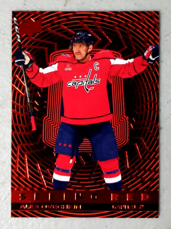 Alex Ovechkin 2023-24 Upper Deck Seeing Red Insert #SR-75