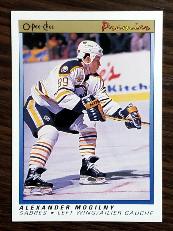 Alexander Mogilny 1990-91 O-Pee-Chee Premier Rookie Card OPC RC #75