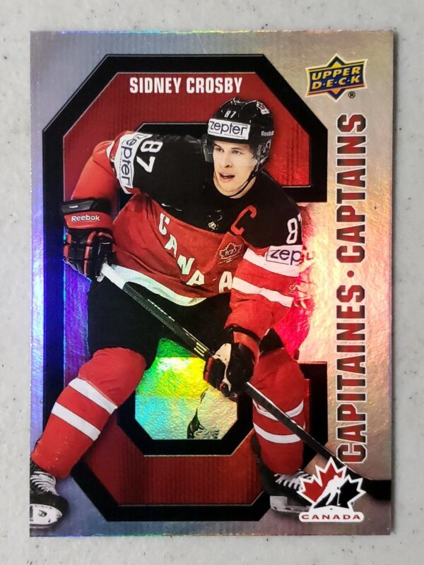 Sidney Crosby 2021-22 Upper Deck Tim Hortons Team Canada Captains #CC-5