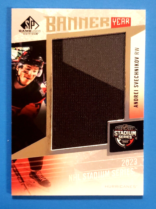Andrei Svechnikov 2023-24 SP Game Used Banner Year Fabric #BYSS-AS