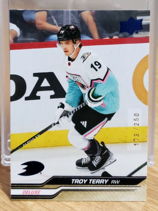 Troy Terry 2023-24 Upper Deck All-Star Deluxe /250 #695