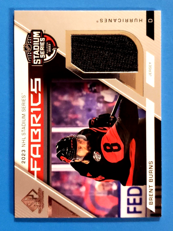 Brent Burns 2023-24 SP Game Used Jersey Stadium Series Fabrics #STS-2