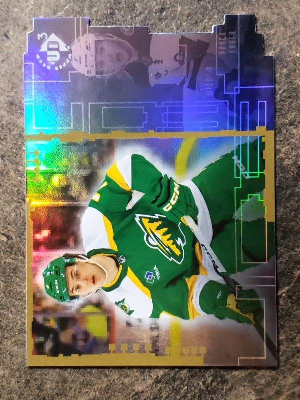 Brock Faber 2023-24 Upper Deck UD3 Rookie Card #UD3-7