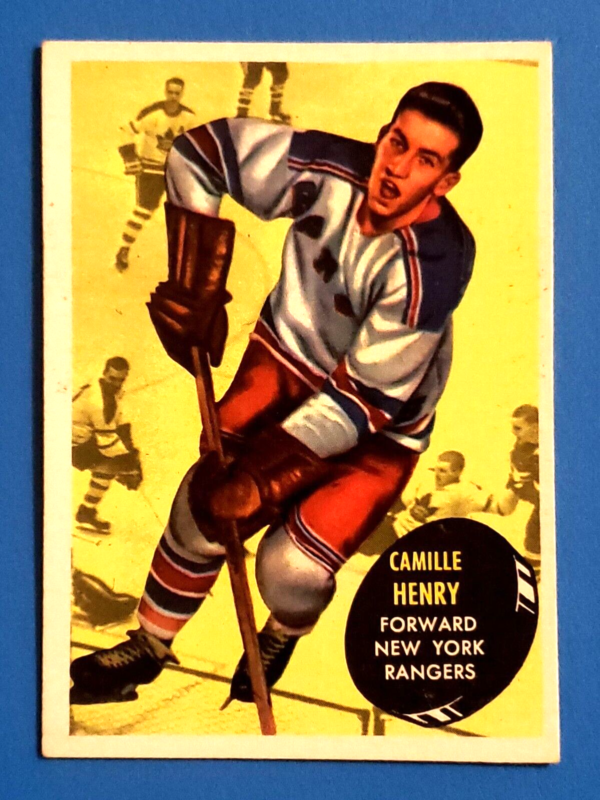 Camille Henry 1961-62 Topps EX+ #56