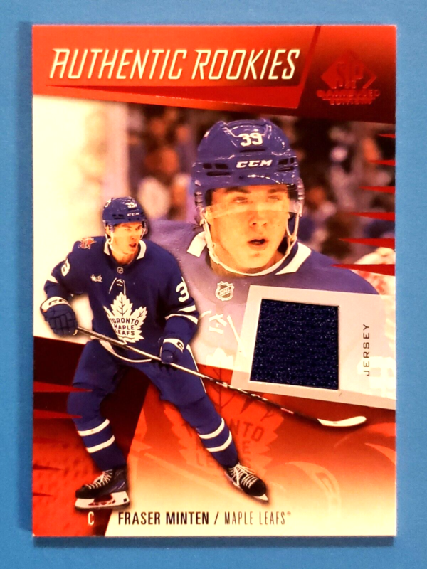 Fraser Minten 2023-24 SP Game Used Authentic Rookie Jersey #272
