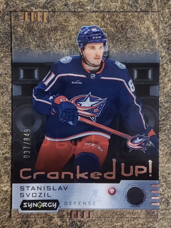 Stanislav Svozil 2023-24 Synergy Cranked Up! Clear Acetate Rookie /849 #CR-SV