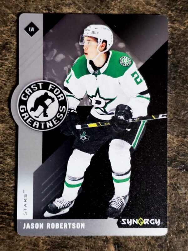 Jason Robertson 2023-24 Synergy Cast For Greatness Thick Metal Insert #CG-22