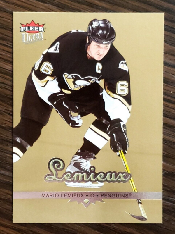 Mario Lemieux 2005-06 Fleer Ultra Gold Medallion Insert #154