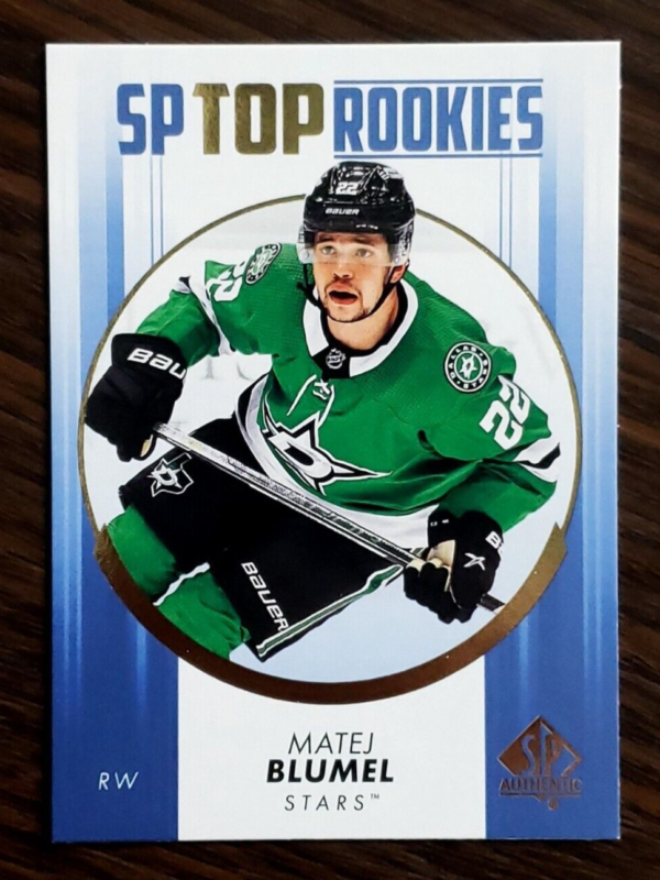 Matej Blumel 2022-23 SP Authentic Blue Top Rookies #TR-33