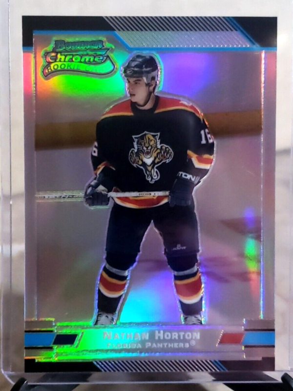 Nathan Horton 2003-04 Bowman Chrome Refractor Rookie Card /300 #111