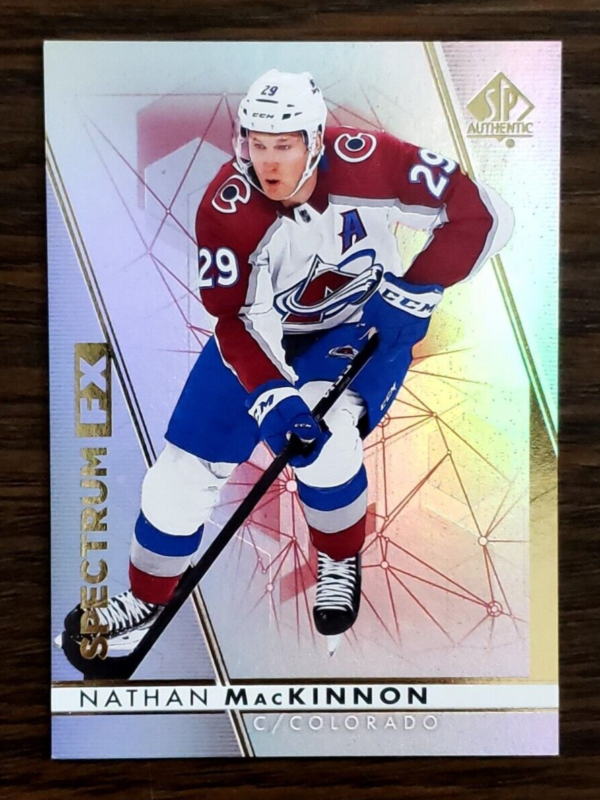 Nathan MacKinnon 2022-23 SP Authentic Spectrum FX Bounty Unscratched #S-5