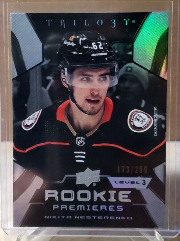 Nikita Nesterenko 2023-24 Upper Deck Trilogy Rookie Premieres /299 #242