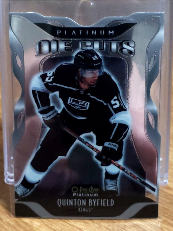 Quinton Byfield 2021-22 O-Pee-Chee Platinum Die Cut Rookie Card OPC #DC-23