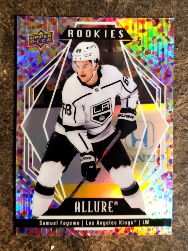 Samuel Fagemo 2022-23 Upper Deck Allure Glitter Bomb Rookie Card #126