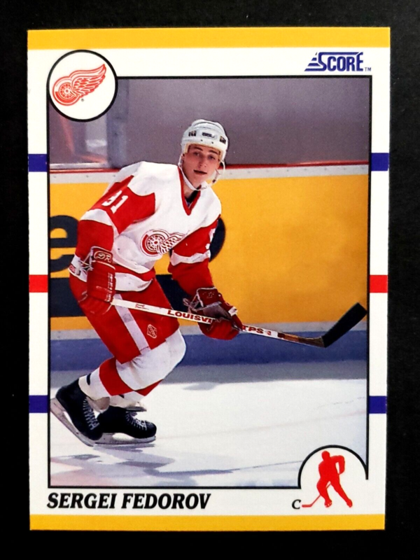Sergei Fedorov 1990-91 Score R&T Rookie Card #20T