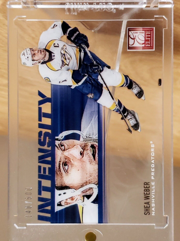 Shea Weber 2012-13 Panini Rookie Anthology Elite Intensity Acetate /500 #I-22