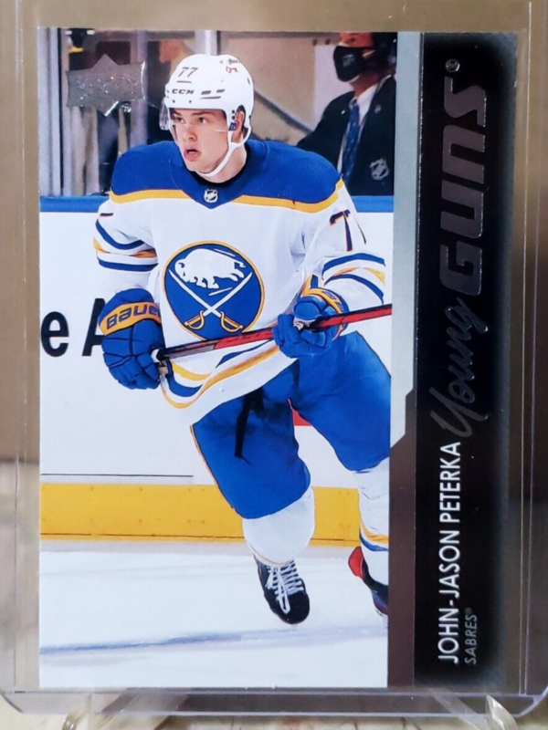 John-Jason Peterka 2021-22 Upper Deck Young Guns Rookie Card #711
