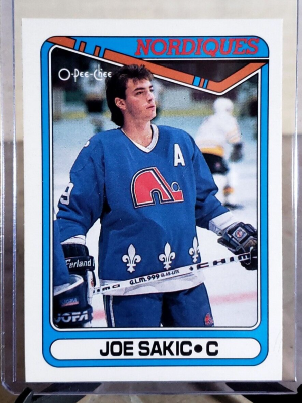 Joe Sakic 1990-91 O-PEE-CHEE 2nd Yr #384