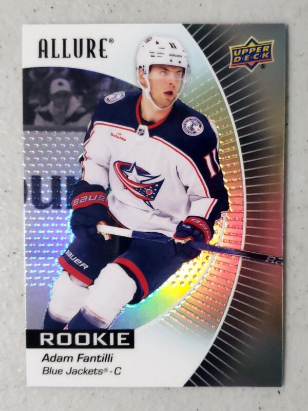 Adam Fantilli 2023-24 Allure Black Rainbow Rookie Card #110