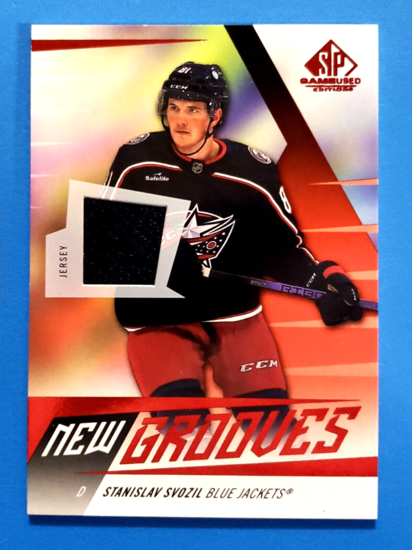 Stanislav Svozil 2023-24 SP Game Used New Grooves Rookie Jersey #NG-11