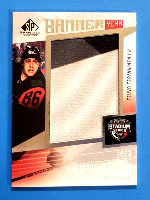 Teuvo Teraveinen 2023-24 SP Game Used Banner Year #BYSS-TT