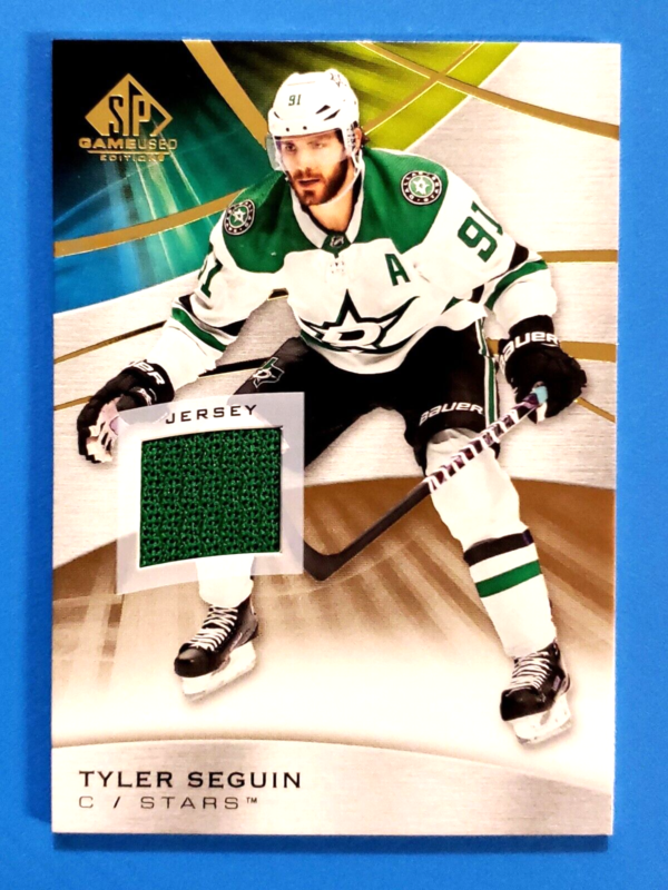 Tyler Seguin 2019-20 SP Game Used Gold Jersey #26