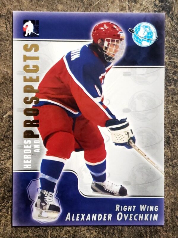 Alexander Ovechkin 2004-05 ITG Heroes and Prospects Rookie Card #117