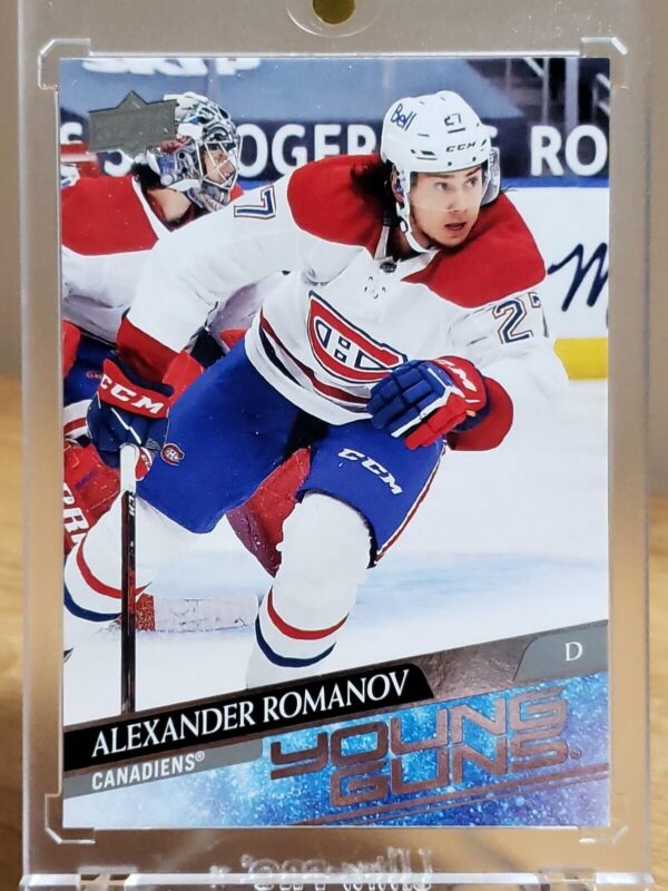 Alexander Romanov 2020-21 Upper Deck Young Guns Rookie Card #455