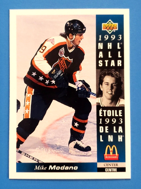 Mike Modano 1993-94 Upper Deck McDonalds All-Star Set #McD-10