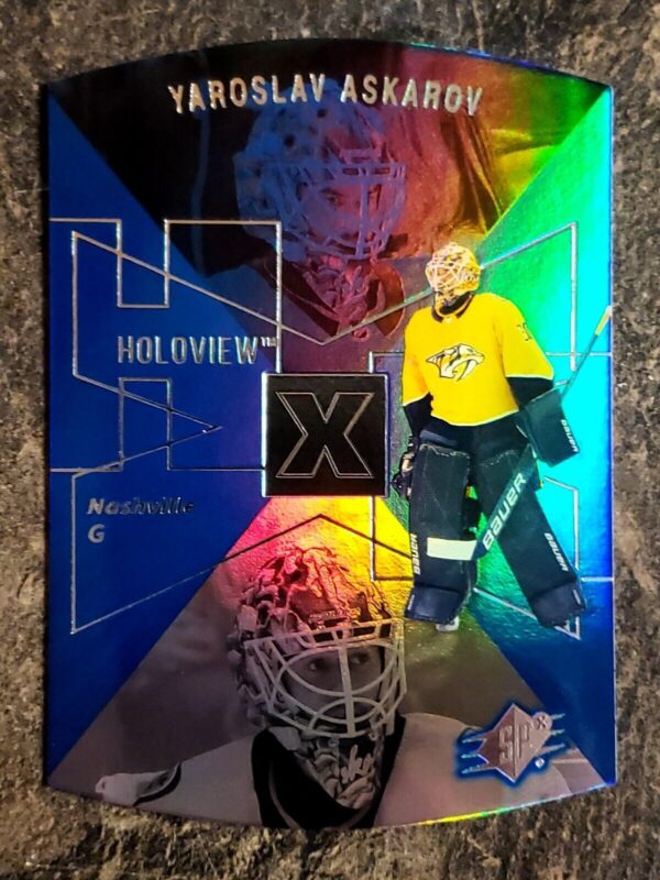 Yaroslav Askarov 2023-24 SPx Holoview Die-Cut Rookie Card #SPX-35