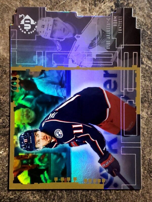 Adam Fantilli 2023-24 Upper Deck UD3 Die-Cut Rookie Card #UD3-14