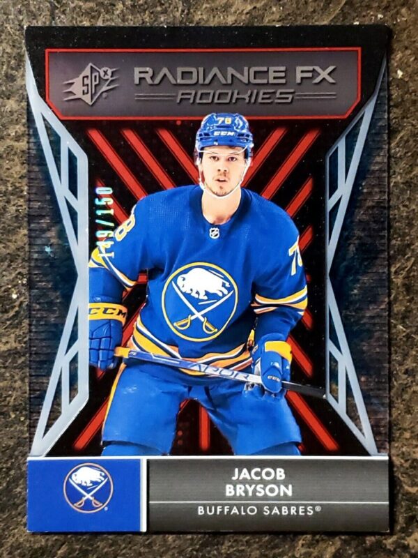 Jacob Bryson 2021-22 SPx Radiance FX Rookies /150 #RFX-79