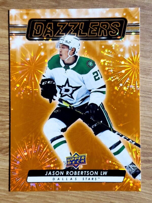 Jason Robertson 2023-24 Upper Deck Orange Dazzlers Insert #DZ-71