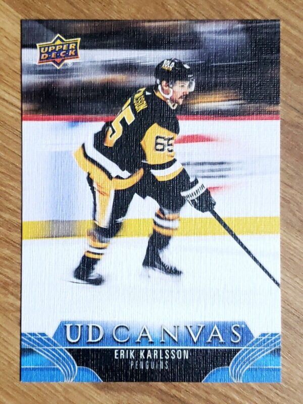 Erik Karlsson 2023-24 Upper Deck UD Canvas Insert #C296