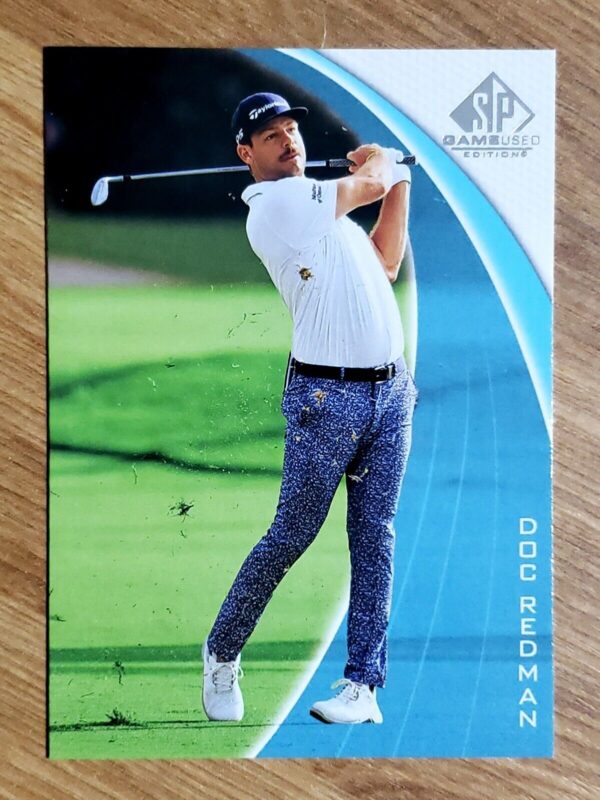 Doc Redman 2023 SP Game Used Golf Rookie Card #36