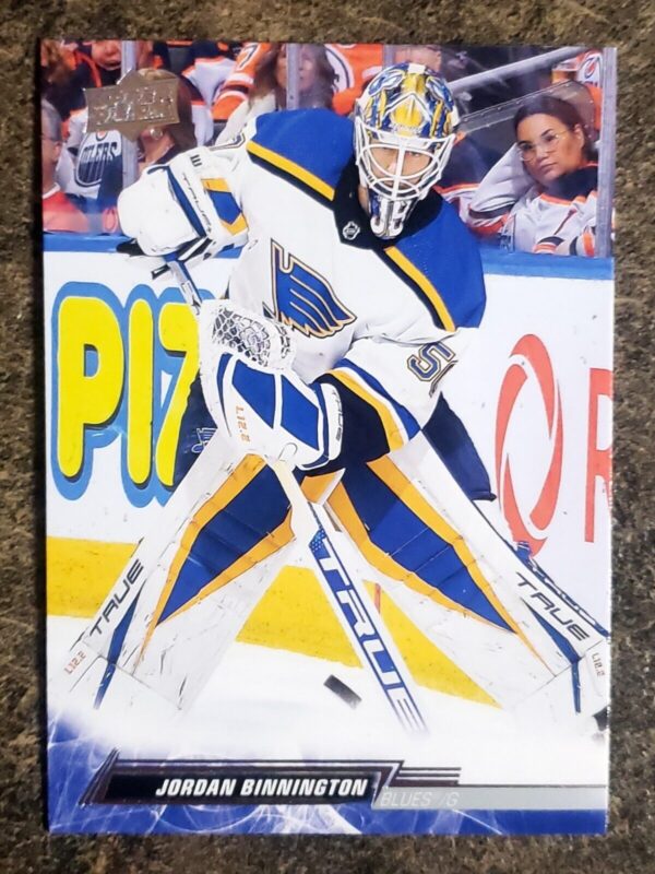 Jordan Binnington 2022-23 Upper Deck #156
