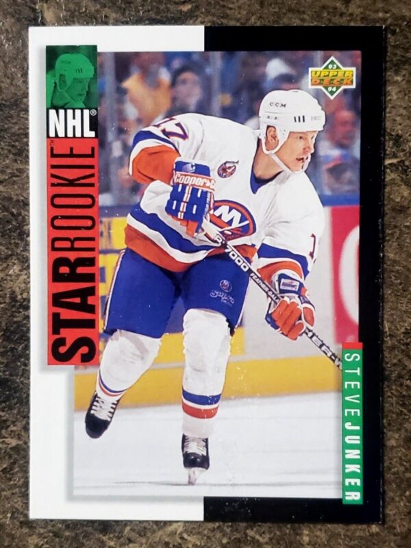 Steve Junker 1993-94 Upper Deck Rookie Card #241