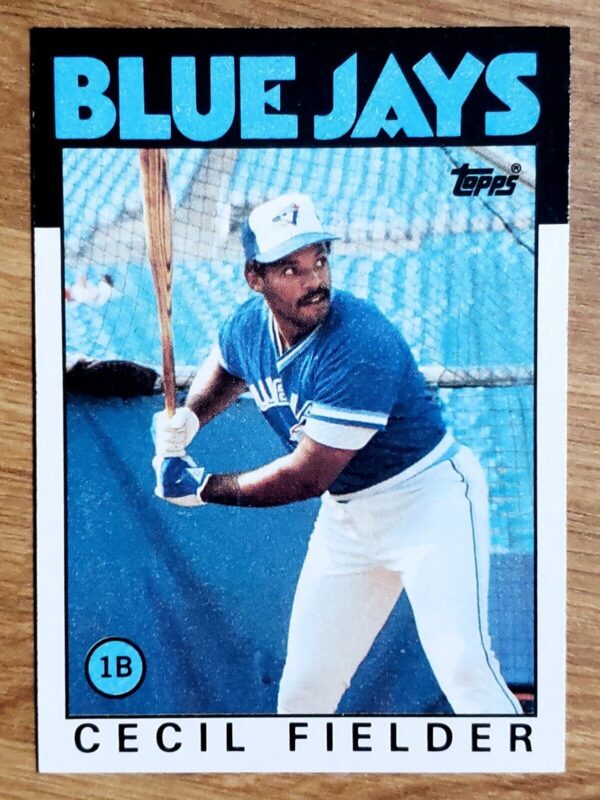 Cecil Fielder 1986 Topps Baseball Rookie Card #386
