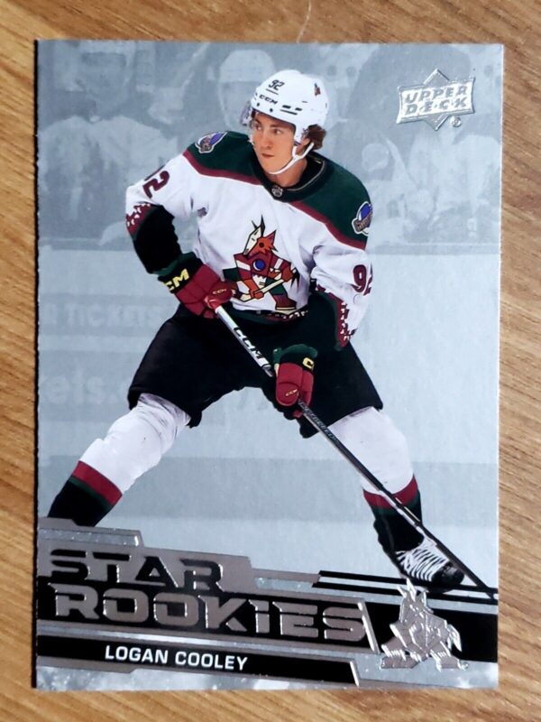 Logan Cooley 2023-24 Upper Deck Star Rookie Card #3