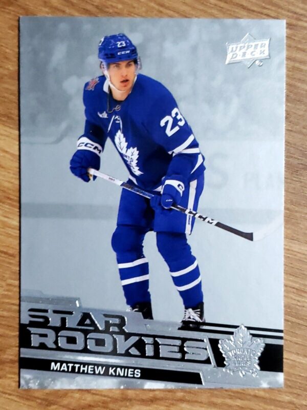 Matthew Knies 2023-24 Upper Deck Star Rookie Card #4
