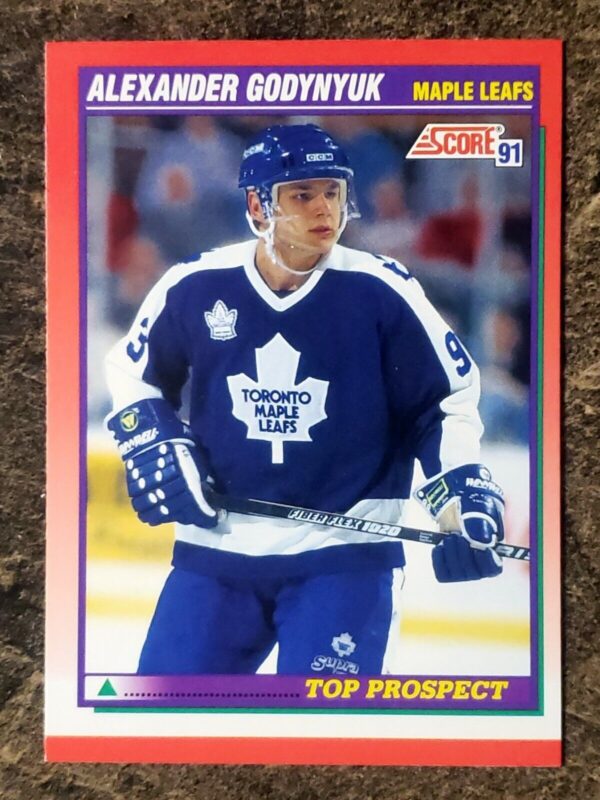 Alexander Godynyuk 1991-92 Score Canadian Rookie Card #281