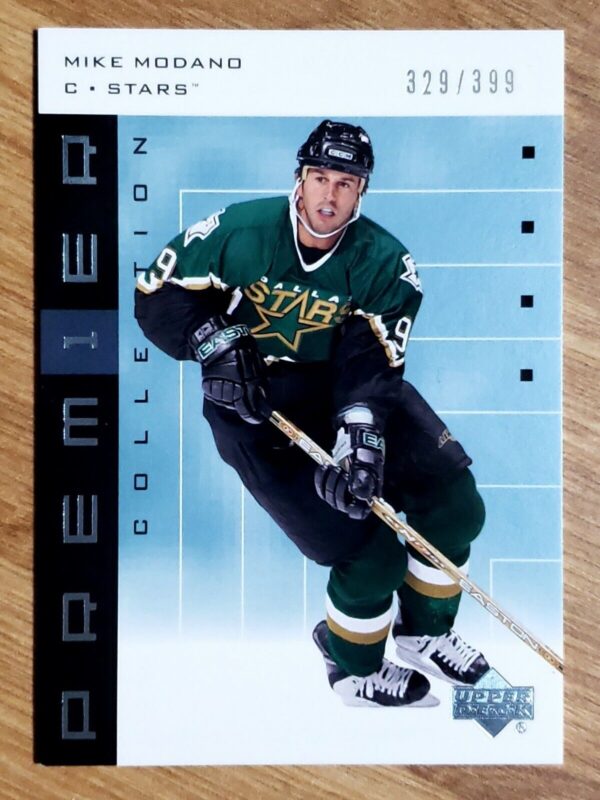 Mike Modano 2002-03 Upper Deck Premier Collection /399 #18