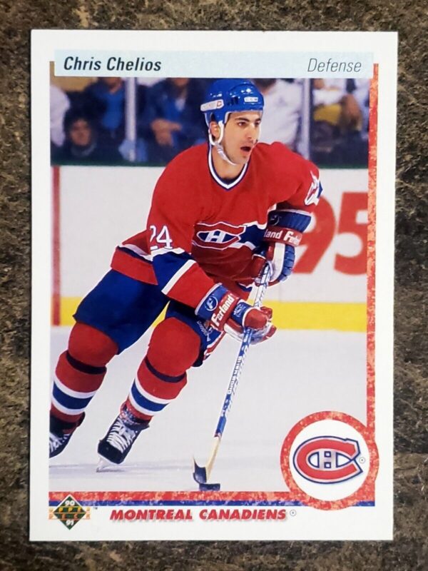 Chris Chelios 1990-91 Upper Deck #174