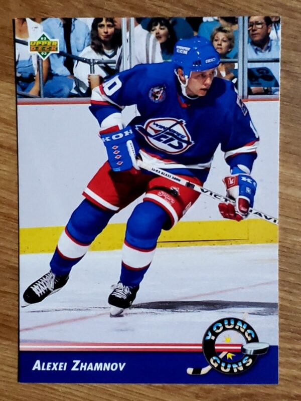 Alexei Zhamnov 1992-93 Upper Deck Young Guns Rookie Card #578